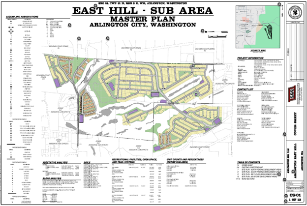 East Hill Subarea Plan Map